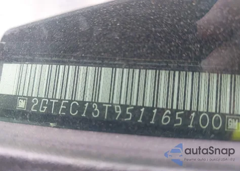 2005 GMC Sierra 1500 Sle from USA, damaged, VIN 2GTEC13T951165100